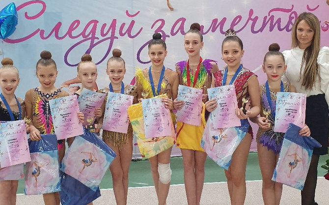 Гимнастки Соликамска начали спортивный сезон с восьми медалей